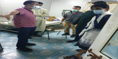 عضوا هيئة الجمعية الوطنية الشاعري يطلع على تجهيزات مستشفى الجمهورية