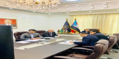  عبر الإتصال المرئي..المجلس الانتقالي الجنوبي يعقد اجتماعاً مع المبعوث الأممي السيد مارتن غريفيثس