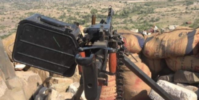  القوات الجنوبية تستهدف موقعين للحوثيين بقعطبة