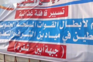 قافلة غذائية للقوات الجنوبية شرق زنجبار.
