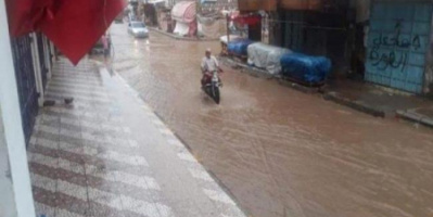 وفاة واصابة 3مواطنين في لحج جراء السيول
