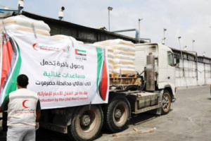 &laquo;الإمارات&raquo; ترسل مساعدات إغاثية جديدة إلى حضرموت