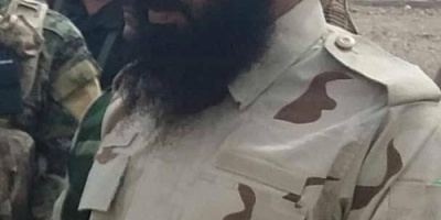 قائد قطاع الحزام الأمني بالحواشب يعزي في وفاة الشيخ المناضل عبده ناصر صالح المسهري