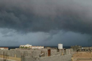 بعد المهرة.. الأرصاد الجوية: المنخفض الجوي يتجه نحو المكلا