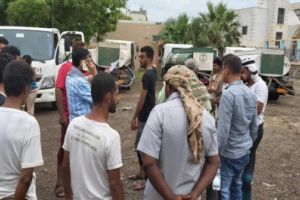 مدير عام مديرية خور مكسر ماجد الشاجري يشدد على اهمية تواصل رفع الجاهزية العالية للفرق الميدانية والمرافق الخدمية العاملة في المديرية