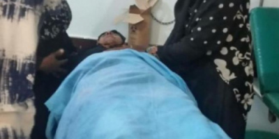 اصابة سيدة في حجر برصاص الحوثي