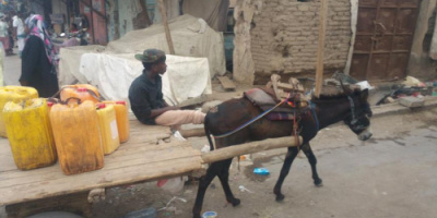  حوطة لحج تغلي جراء أزمة المياه المستمرة منذ اسابيع  