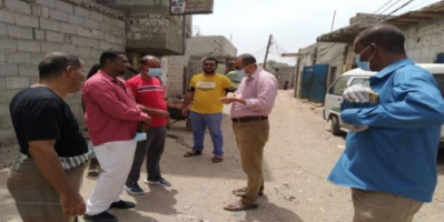 منظمة ادرا تقوم بزيارة عدد من المشاريع في الصرف الصحي في منطقة الشرقية بدار سعد بعدن