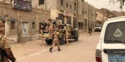 مليشيات الاخوان الارهابية تعتقل المواطنين في مديرية  حبان