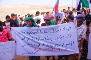 قبائل رأس قطينان في سقطرى تعلن تاييدها لاعلان المجلس الانتقالي الادارة الذاتية