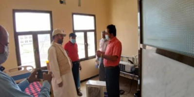  الفريق التنفيذي لمؤسسة يافع للعمل والإنجاز يزور ردفان ومستشفى الحبيلين والمحجر الصحي