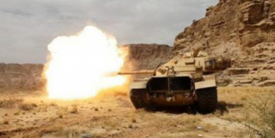 صد هجومين للحوثيين غرب الضالع