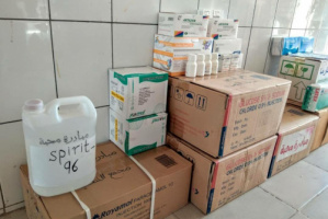 مبادرة (محبه)  تستكمل أعمالها الخيرية في مراكز مدينه الشعب والصالح 