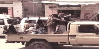 اطقم مليشيات الاصلاح تؤمن خط سير قيادات إخوانية فرت من شقرة إلى شبوة