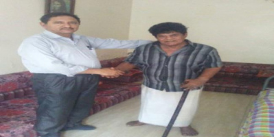 قيادات جنوبية تزور الفنان الجنوبي عوض احمد للاطمئنان على صحة
