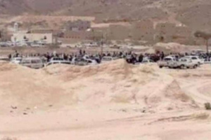شبوة..تشييع جثمان الشاب بن ضباب ضحية ارهاب مليشيا الاخوان بجردان