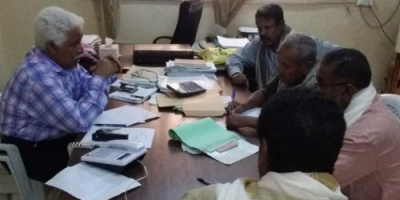 لجنة الخدمات في انتقالي خنفر تطلع على معوقات العمل بمؤسسة كهرباء ابين