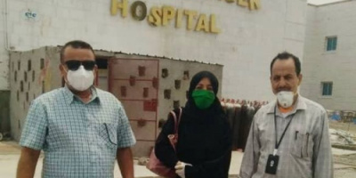 فريق من المجلس الانتقالي يزور مستشفى الامل لتفقد سير العمل