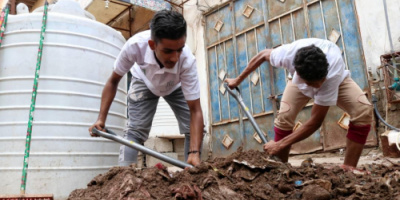 بتمويل ثري تراكس وتنفيذ مؤسسة جنى ..اختتام حملة لأجل عدن لرفع الاضرار ومخلفات السيول بعدن