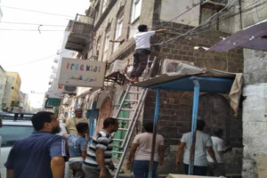  حملة ازالة الربط الكهربائي المزدوج والعشوائي تتواصل في عدن 