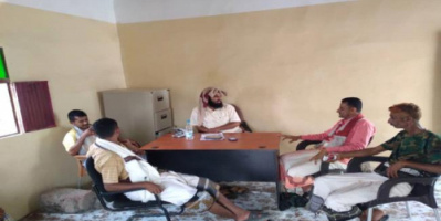  لحج.. رئيس إنتقالي المسيمير يناقش مع قيادة قطاع الحزام الأمني القضايا الأمنية والخدمية التي تهم المديرية 