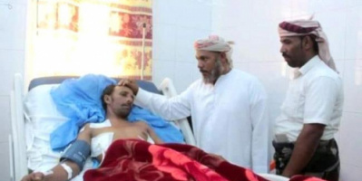 رئيس انتقالي سقطرى يطمئن على صحة الجندي فيصل سعد علي