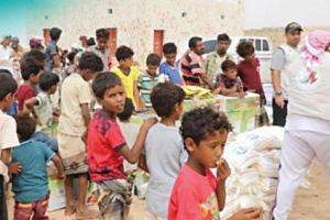  خليفة الانسانية تغيث 17 نائية في سقطرى 