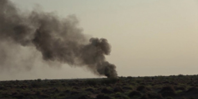 جريحان في انفجار عبوة ناسفة حوثية بالجاح