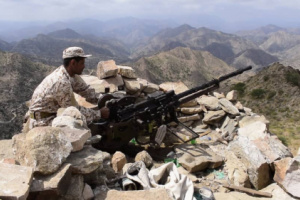 عقب دفع مليشيات الحوثي بتعزيزات ضخمة تبادل القصف المدفعي والصاروخي بجبهة حيفان شمالي لحج