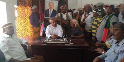 القوات الجنوبية تؤمن مبنى السلطة المحلية بحديبو