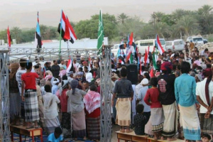 مسيلة المهرة تنتفض في فعالية جماهيرية حاشدة تأييداً لقرار الإدارة الذاتية ومباركة انتصارات سقطرى