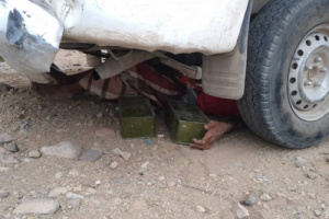 القوت المشتركة تضبط سيارة تحمل ذخائر كانت في طريقها إلى الحوثيين