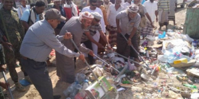 الانتقالي يدشن حملة نظافة شاملة في حديبو