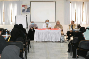 دورة تدريبية ل ٣٦ متطوع في مجال مكافحة العدوى بعدن 