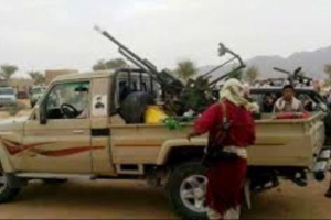 القوات الجنوبية تحاصر آليات حوثية شمال الضالع