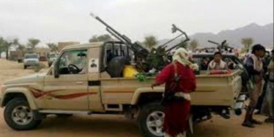 القوات الجنوبية تحاصر آليات حوثية شمال الضالع