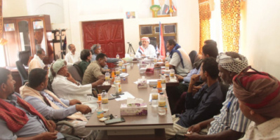 رئيس انتقالي سقطرى يناقش مع مدراء المكاتب التنفيذية بالمحافظة سُبل تفعيل العمل المؤسسي في مكاتبهم    