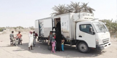 مسئولة محلية :  الأشقاء في دولة الإمارات كانوا سباقين في المجال الإغاثي والإيوائي بالساحل الغربي  