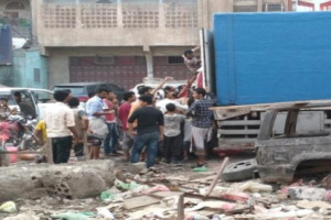 أزمة ثلج خانقة تترافق مع انقطاع كلي للتيار الكهربائي في ردفان لحج 