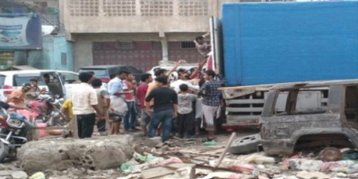 أزمة ثلج خانقة تترافق مع انقطاع كلي للتيار الكهربائي في ردفان لحج 