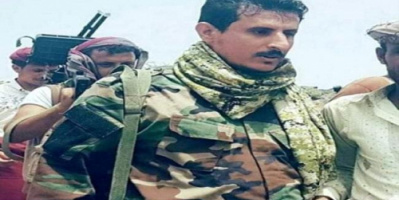 مدير أمن العاصمة عدن يعزي بإستشهاد قائد اللواء العاشر صاعقة العميد يسري الحوشبي