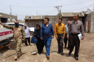 لجنة الإدارة الذاتية لمتابعة أوضاع السجون تزور سجن مكافحة الارهاب بالعاصمة عدن 