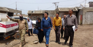 لجنة الإدارة الذاتية لمتابعة أوضاع السجون تزور سجن مكافحة الارهاب بالعاصمة عدن 