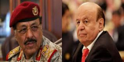 المقطري :  ضغوط إصلاحية لإبقاء علي محسن الأحمر في منصبة