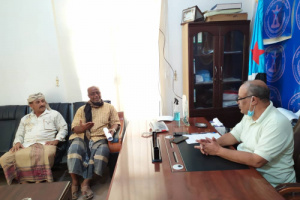 انتقالى حضرموت يدعم عيادة المركز الوطني لمكافحة الألغام بحضرموت بمستلزمات طبية
