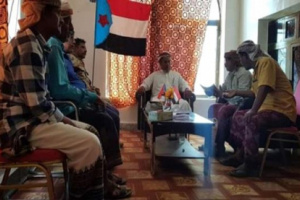 الثقلي يلتقي بقيادة اتحاد الشريط الساحلي الغربي للإطلاع على أوضاع الدراسيين بعدن