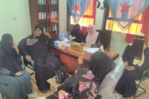 إدارات المرأة والطفل بانتقالي محافظة لحج ومديريتي الحوطة وتبن يناقشن المشاركة في فعالية تأييد الإدارة الذاتية