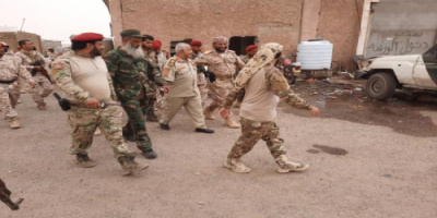 العميد البيشي يطلع على جهود وترتيب وهيكلة اللواء 15 صاعقة بعدن 