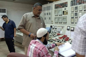 نجاح اعادة تشغيل التوربين الثاني في محطة الحسوة