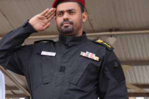 العقيد العزيبي يبارك تعيين لملس محافظا لعدن